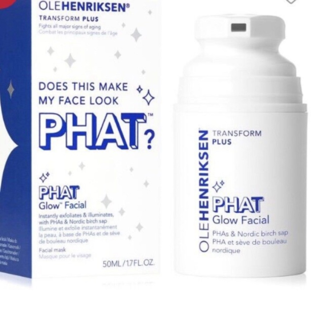 Ole Henriksen Transform Plus PHAT Glow Facial Exfoliator 50ml 1.7 oz NIB